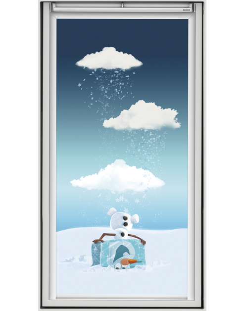 Zdjęcie: Roleta zaciemniająca manualna DKL MK06 4658S Disney VELUX