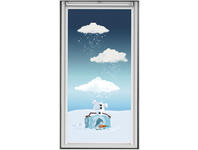 Zdjęcie: Roleta zaciemniająca manualna DKL MK06 4658S Disney VELUX