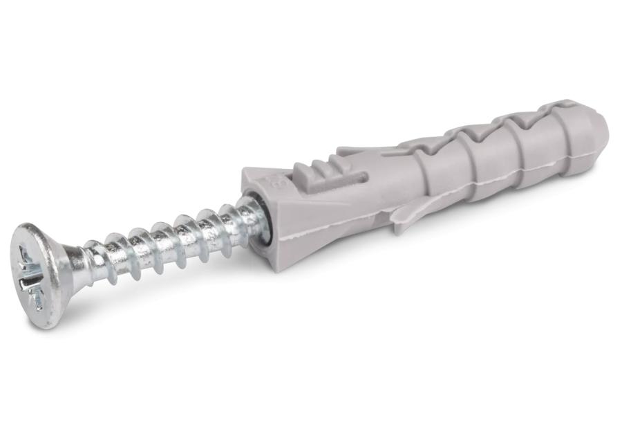 Zdjęcie: Kołek rozporowy FIX 6x30 mm z wkrętem 3,5x30 mm 80 szt. KOELNER