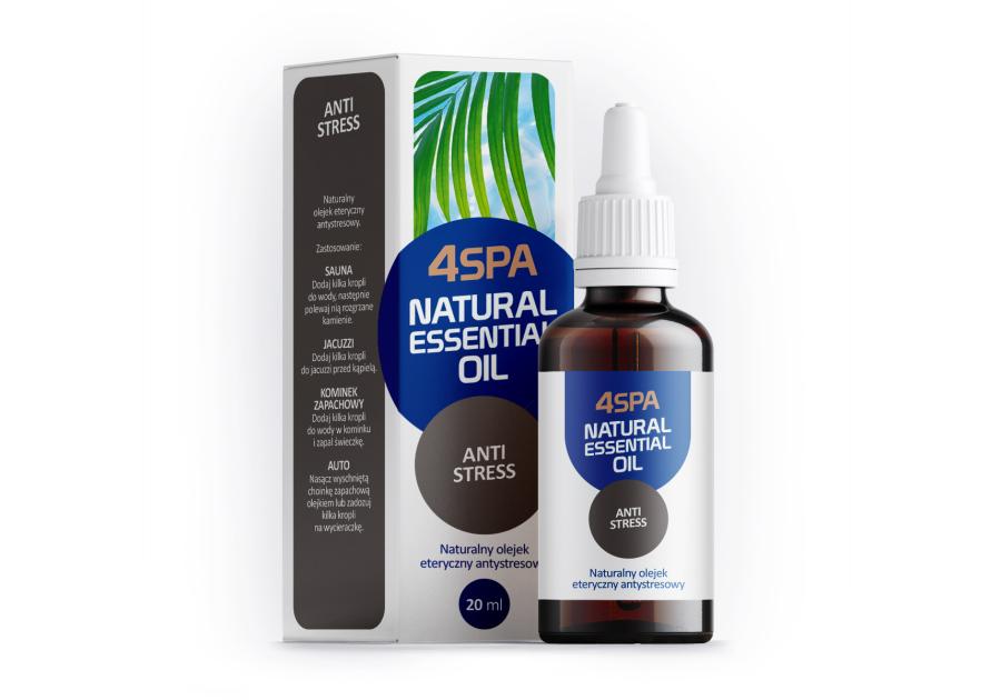 Zdjęcie: Olejek eteryczny naturalny 20 ml Anty Stres GAMIX 4SPA
