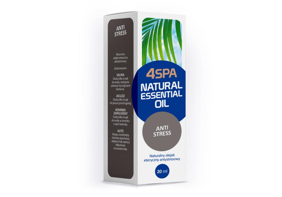 Zdjęcie: Olejek eteryczny naturalny 20 ml Anty Stres GAMIX 4SPA