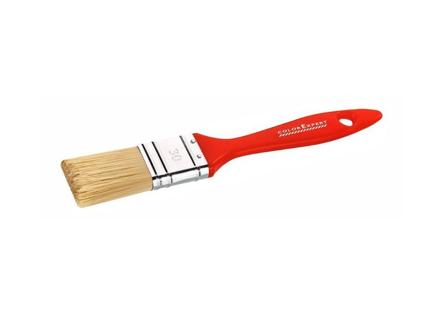 Zdjęcie: Pędzel płaski 20 mm czerwony grubość 6 mm CIRET