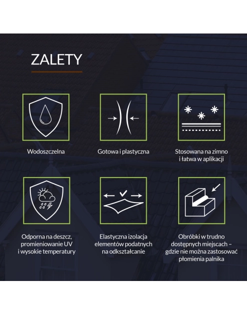 Zdjęcie: Żywica poliuretanowo-bitumiczna czarny Aqua Protect 5 kg TYTAN PROFESSIONAL