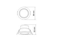 Zdjęcie: Oprawa LED Venus srebrna polysk POLUX