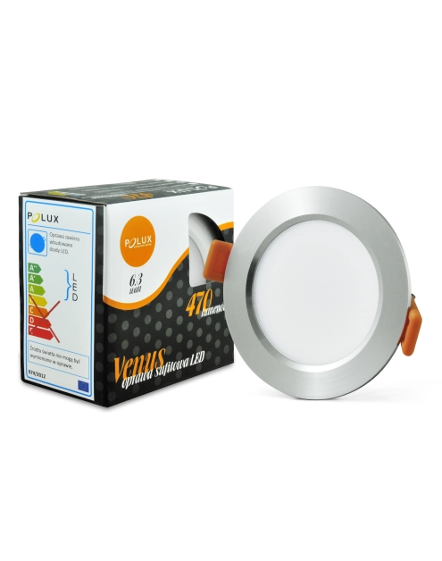 Zdjęcie: Oprawa LED Venus srebrna polysk POLUX