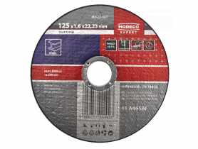 Ściernica do cięcia stali 125x1,0x22,23 mm płaska 25 szt. RAWLPLUG