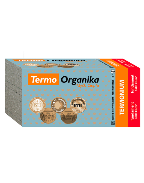 Zdjęcie: Styropian Termonium fundament 5 cm 1000x500x50 mm TERMO ORGANIKA