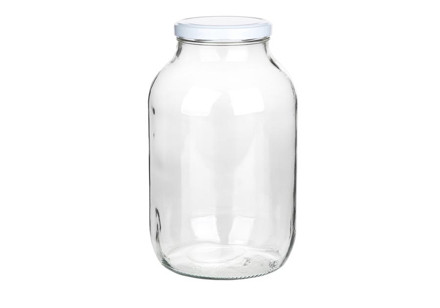 Zdjęcie: Słoik 4000 ml + zakrętka fi 100 6-zaczepowa SEZON
