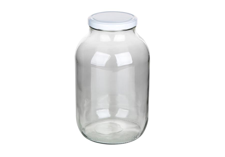 Zdjęcie: Słoik 4000 ml + zakrętka fi 100 6-zaczepowa SEZON