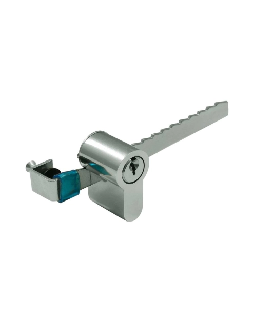 Zdjęcie: Zamek gablotowy, bęben niklowany 80222 LOB