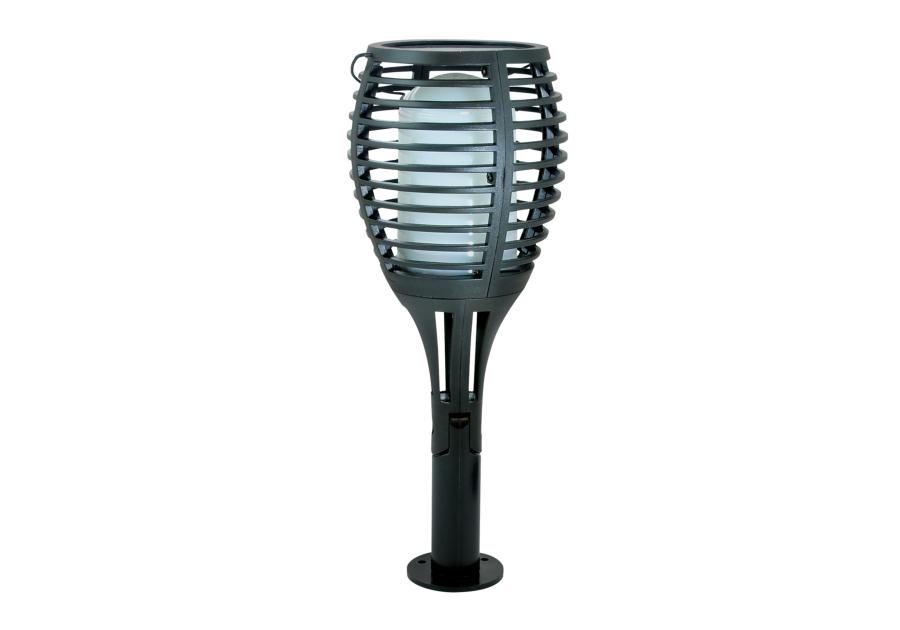 Zdjęcie: Lampa solarna Flame multi plastik czarna POLUX