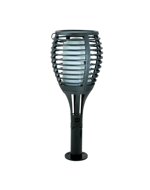 Zdjęcie: Lampa solarna Flame multi plastik czarna POLUX