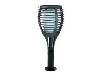 Zdjęcie: Lampa solarna Flame multi plastik czarna POLUX