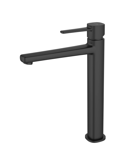 Zdjęcie: Wysoka bateria umywalkowa Glamour czarna INVENA