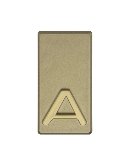 Zdjęcie: Litera PCV samoprzylepna "A" oliwka METRO