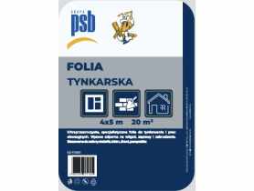 Folia tynkarska 4x5 m PSB