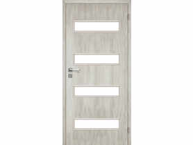 Drzwi wewnętrzne 80 cm prawe 4/4 dąb srebrny Milano VOSTER