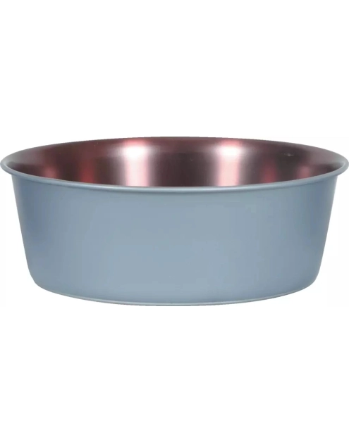 Zdjęcie: Miska dla psa 1,9 L Copper szaro-stalowo-miedziana ZOLUX