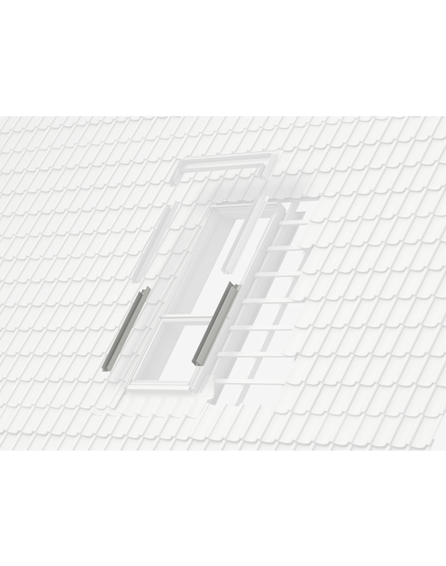 Zdjęcie: Kołnierz do elementów doświetlających ETW 0000 profilowany części boczne, 184x92 cm VELUX