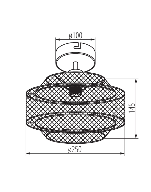 Zdjęcie: Oprawa oświetleniowa Kass XXL KINGBERRY
