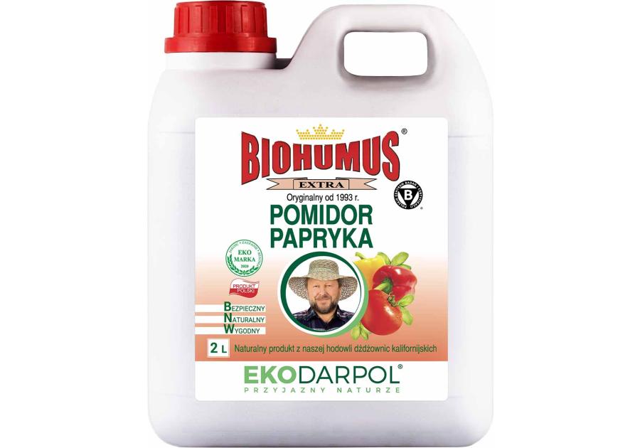 Zdjęcie: Nawóz Biohumus Extra Pomidor papryka 2 L EKODARPOL
