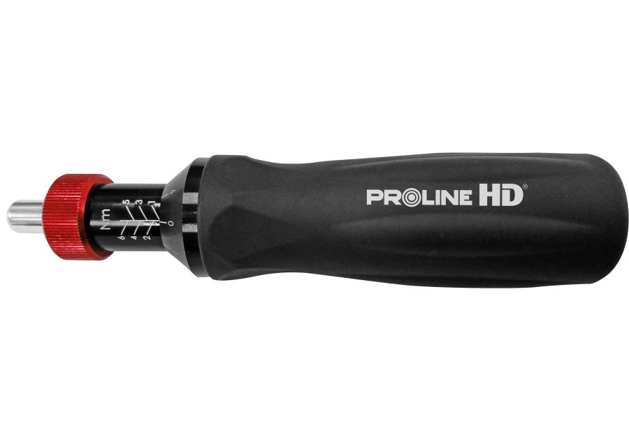 Zdjęcie: Wkrętak dynamometryczny 1/4 1-6 Nm, 195 mm PROLINE HD