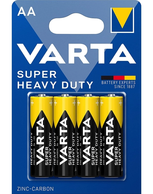 Zdjęcie: Baterie Superlife R06/AA 4 sztuki VARTA