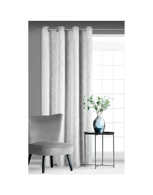 Zdjęcie: Zasłona gotowa Ezra 140x250 cm szary EUROFIRANY