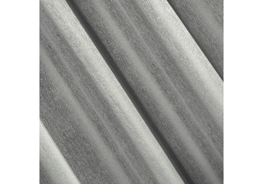 Zdjęcie: Zasłona Charlie 140x250 cm srebrna na przelotkach EUROFIRANY