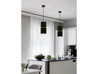 Zdjęcie: Lampa wisząca Gina 1x60 W E27 czarny CANDELLUX