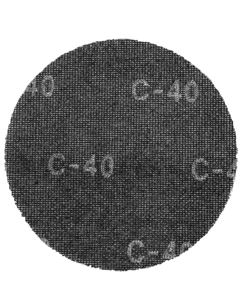 Zdjęcie: Siatka ścierna na rzep, 225 mm, K40, do szlifierki 59G260, 10 sztuk GRAPHITE