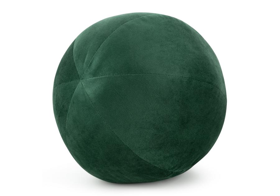 Zdjęcie: Poduszka dekoracyjna w formie kuli Gaja 24 cm ciemnozielona EUROFIRANY