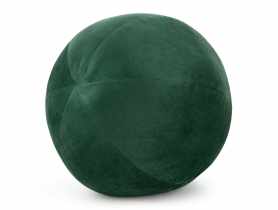 Poduszka dekoracyjna w formie kuli Gaja 24 cm ciemnozielona EUROFIRANY