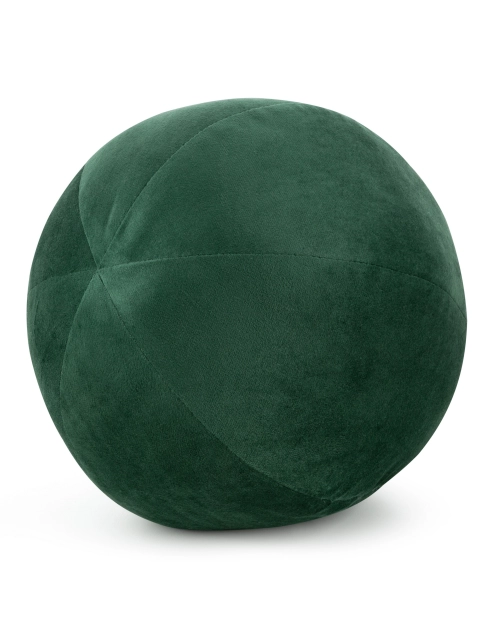 Zdjęcie: Poduszka dekoracyjna w formie kuli Gaja 24 cm ciemnozielona EUROFIRANY