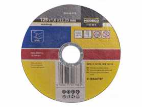 Ściernica do cięcia stali 125x1,0x22,23 mm płaska 25 szt. RAWLPLUG