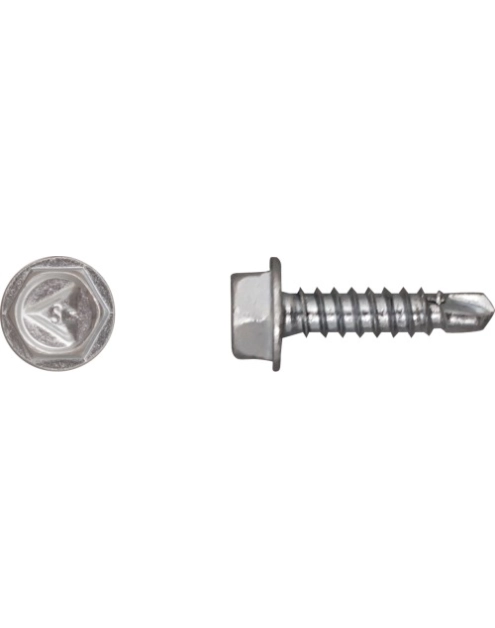 Zdjęcie: Wkręt samowiercący ze stali nierdzewnej a2 do łączenia blach typ oc 4,8x19 mm 250 szt. KOELNER