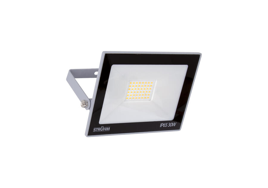 Zdjęcie: Naświetlacz SMD LED Kroma LED 30 W Grey NW kolor szary 30 W STRUHM