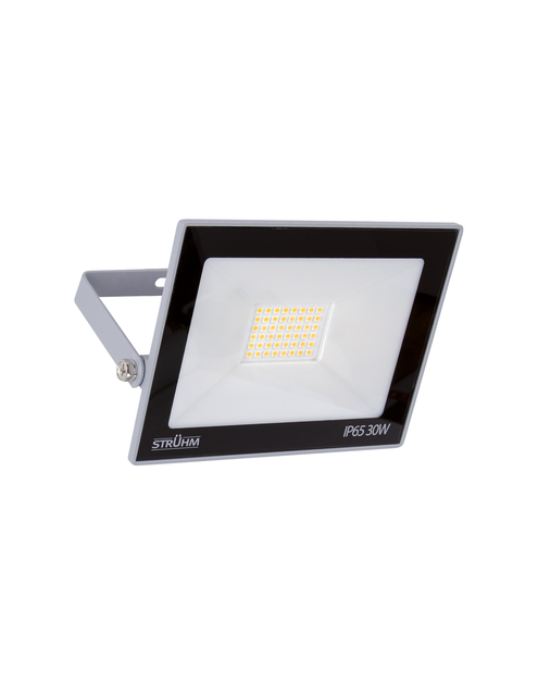 Zdjęcie: Naświetlacz SMD LED Kroma LED 30 W Grey NW kolor szary 30 W STRUHM