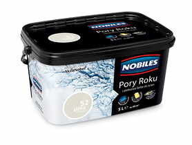 Farba lateksowa Pory Roku 5 L zima srebrzysta NOBILES