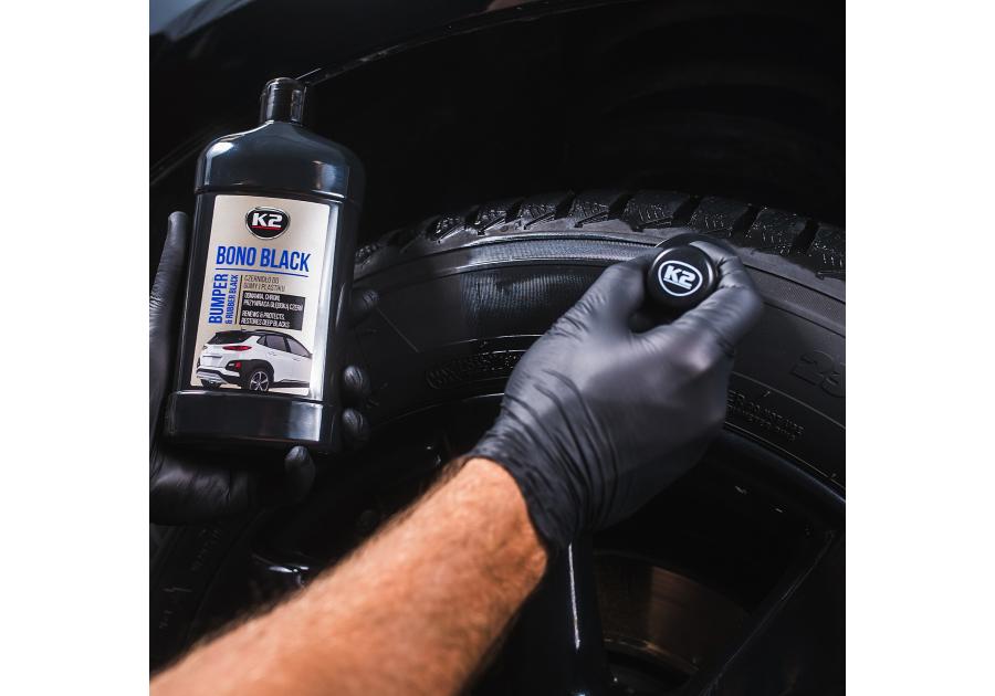 Zdjęcie: Czernidło do gumy i plastików 500 ml K2