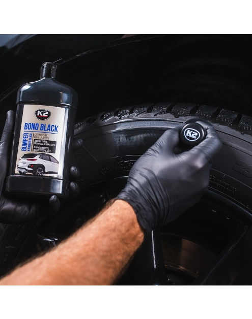 Zdjęcie: Czernidło do gumy i plastików 500 ml K2