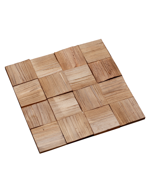 Zdjęcie: Panele ścienne z naturalnego drewna Wood Collection Quadro 3 STEGU
