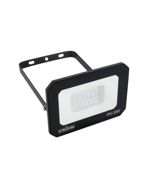 Zdjęcie: Naświetlacz SMD LED Aston LED 30 W NW kolor czarny STRUHM