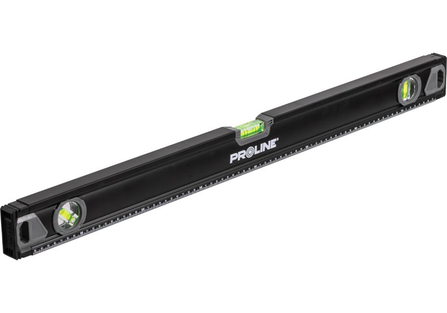 Zdjęcie: Poziomnica premium 3 libelki, frezowana, 0,5mm / 1m, poziomica, magnes 2%, 80 cm PROLINE