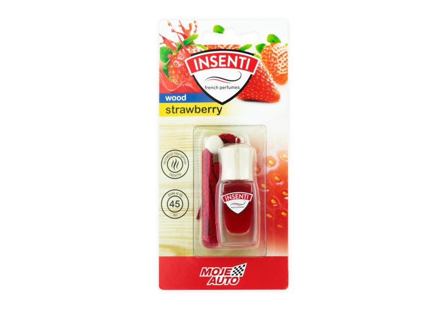 Zdjęcie: Zapach w buteleczce Insenti Wood Strawberry 8 ml blister MOJE AUTO