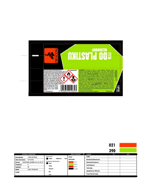 Zdjęcie: Klej do plastiku 50 ml tuba DRAGON