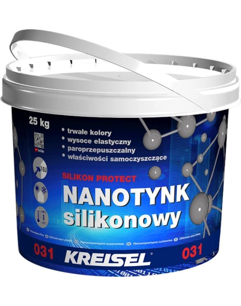 Zdjęcie: Tynk silkonowy 031 Silikon Protect 25 kg KREISEL
