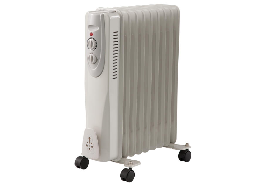 Zdjęcie: Grzejnik olejowy Oil Radiator 9 Ribs 2000 W NY-W1-9 White VIMAR