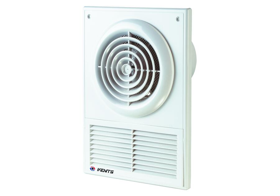 Zdjęcie: Wentylator osiowy 125 mm z kratką grawitacyjną  VENTIKA