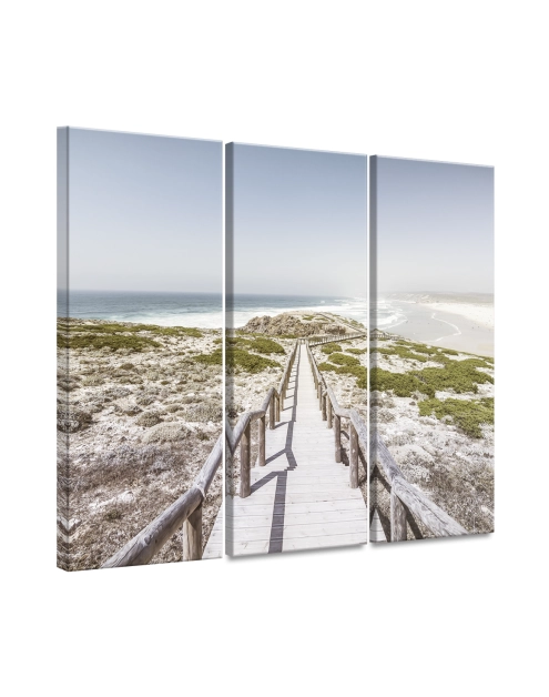 Zdjęcie: Obraz Canvas By The Sea 3x27x75 cm Ex500 Viev Set STYLER
